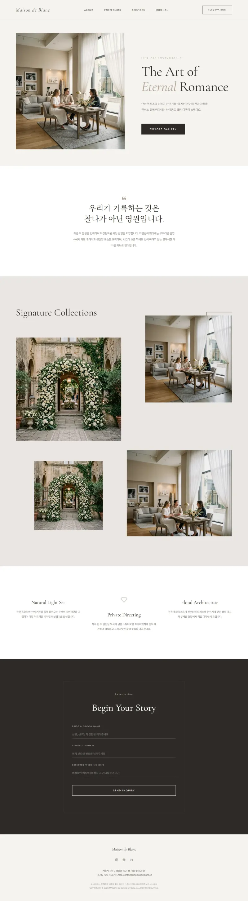 Maison de Blanc
