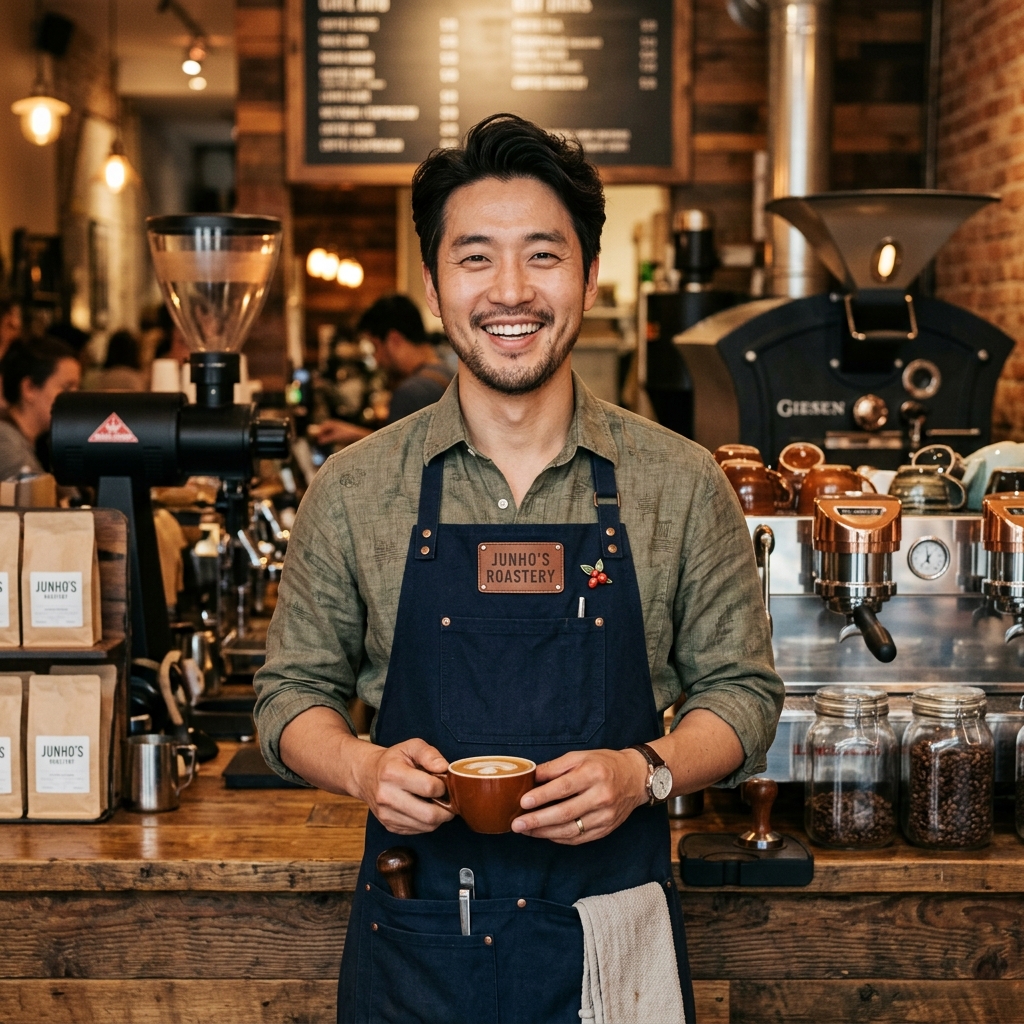 로스터리 D 카페 Founder 프로필 - 브랜룸 고객 후기